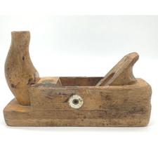 Vintage Ulmia Ott German Wood Horn Plane Putzhobel ~48mm — No Iron picture