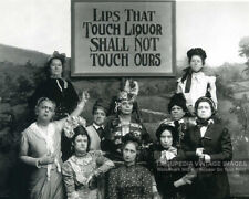 Vintage 1901 'Lips That Touch Liquor' Photo - Man Cave, She Shed Wall Art Decor picture