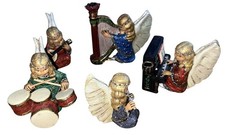 Vibtage 1996 Enesco Parastone Hippie Angel Band Figures (READ) picture