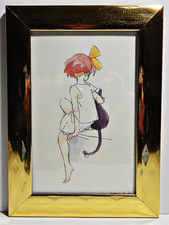 Kiki's Delivery...POSTCARD Framed Rare 1989 