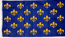 23 FLEUR-DE-LIS FRENCH 3x5ft FLAG superior quality fade resist US seller picture