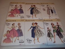 13 Ct NEW Butterick UNCUT Retro 1950's Women's Sewing Patterns For Sale picture