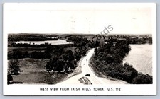 WA1/ Irish Hills Michigan RPPC Postcard c1940s View Observation Tower 217 picture