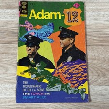 Adam 12 Issue 9 Gold Key Comics 1975 Bronze Age Vintage TV Shoe picture