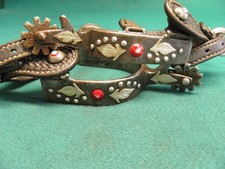 NICE PAIR OF WESTERN COWGIRL COWBOY SPURS picture
