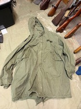 ORIGINAL KOREAN VIETNAM WAR US ARMY INFANTRY M-51 WINTER PARKA-XLARGE picture