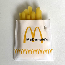 Vintage McDonald's French Fries Plastic Vinyl Miniature Advertising Collectible picture