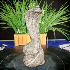 2.2LB Top natural crystal hand carved therapeutic artwork 1000g picture
