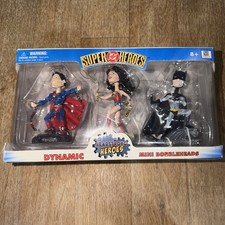 DC Comics Headstrong Heroes Mini-Bobblehead Superman Batman & Wonder Woman picture