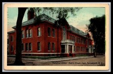 Parochial School, Austin Street, East, Portsmouth, N. H - Old Postcard H3 picture