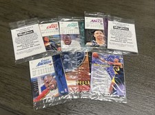 SKYBOX 95-96 Sample Pack PREPRODUCTION PROMO FACTORY SEALED - 8 Pack LOT Retro picture