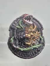 🔥RARE🔥 RED DOT EPIC UNIVERSE SECURITY MARIO BOWSER SERIALIZED CHALLENGE COIN picture