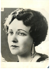 L'American Actress Virginia Valli Vintage Silver Print,Virginia Valli e picture
