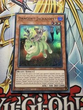 Yugioh Danger? Jackalope? Ultra Rare - RA01-EN013 1st Edition - English picture