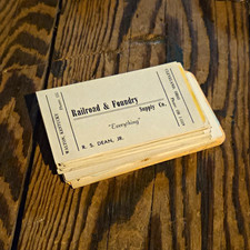 25Lot 1940s-1970s Business & Advertising Cards El Paso, Texas.  picture