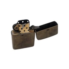 Vintage Zippo Solid Brass 1932 1989 Bradford PA picture