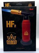 HI-FI HF2 Red Butane Torch Adjustable Flame – Refillable Multi-Purpose picture