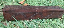  Carved heirloom  Wooden  Jewelry  Keepsake box Bali Indonesia picture