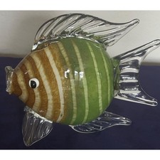 Hand Blown Art Glass Fish Figurine picture