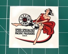 New Vintage Custom Cams Speed Specialties Pacific Palisades Sticker Decal picture