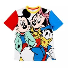Mickey Minnie Donald T-Shirt | Disney Parks Tee | WDW | Mickey & Co | Medium picture