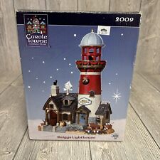 Lemax Carole Town Christmas Village Briggs Lighthouse 2009 picture