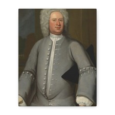 Unidentified Artist - Robert King Carter - c. 1720 - Canvas Wall Art picture