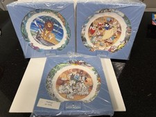 Disney’s Wedgwood Bone China Collectors Plate - Lot Of 3 picture