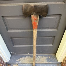 Vintage Western Auto Stores Wizard Double Bit Axe Felling 35