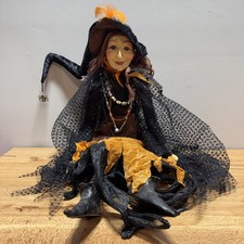 Vintage Katherine’s Collection Baba Yaga Witch Doll Wayne Kleski 32” Halloween picture