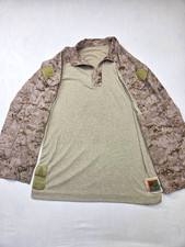 USMC Marine Desert MARPAT FROG Combat Shirt Large Regular  Combat picture