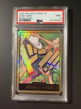 2025 One Piece Prb02 Don Card Robin Gold PSA 9 picture