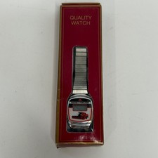 NOS Vintage Massey Ferguson MF Combine Tractor Digital Wrist Watch picture