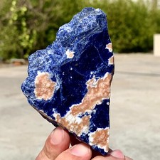 165G Natural Sodalite Quartz Crystal mineral specimen spiritual healing picture