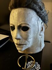 Michael Myers Mask Halloween Full Head Scary Horror Murderer Cosplay-Adult Size picture