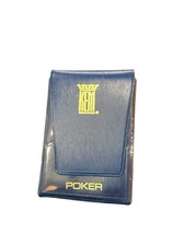Vintage Blue KEM Arrow Wide Size Plastic Playing Cards w/ Case Poker Deck picture