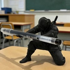 3D Printed Cool Organizer Ninja Pen Holder Miniature Pen Stand picture