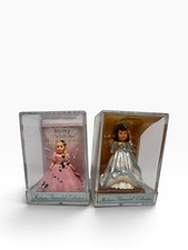 Madame Alexander Merry Miniatures Pink Pristine & Glistening Angel Lot of 2 picture