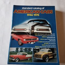 Standard Catalog of American Cars 1946-1975 Krause Publications Collectors Guide picture
