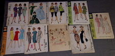 Lot of  9  McCall's  Patterns  from the late 1950s and 1960s picture
