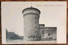 The Tower, Sforzesco Castle - Milan, Italy - 1901-1907 Postcard picture