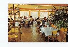 Postcard Interior Gulf Palms Hotel Court & Restaurant Pass Christian Mississippi picture