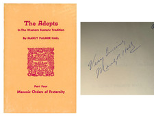 Manly P. Hall ~ Signed 