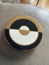 Vintage Art Deco Elgin American Compact Case with Original with Puff Mid Century picture