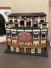 Dept 56 Wrigley Field Chicago Cubs 2001 Christmas in the City w/Box - As Is READ picture
