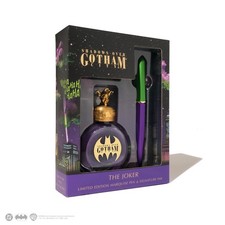 Ferris Wheel Press The Joker Marquise Fountain Pen(F) & 38ml Ink Set Limited Ed. picture