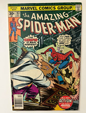 The Amazing Spider-Man #163 (1976, Marvel) Spider-Man vs Kingpin Bronze Age picture