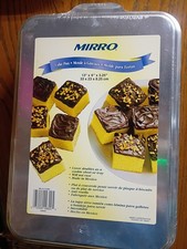 MIRRO Vintage Aluminum Cake Pan with Snap On Lid Cover Approx  13