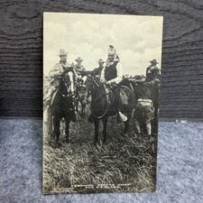 1907 Geronimo Apache Chief & US Guard Postcard - Geo Z Cornish Albertype Co. picture