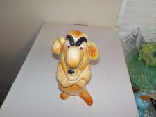 Vintage 1960's Kreiss Psycho Ceramics I'm The Brains Vase w/ Rhinestone Eyes picture